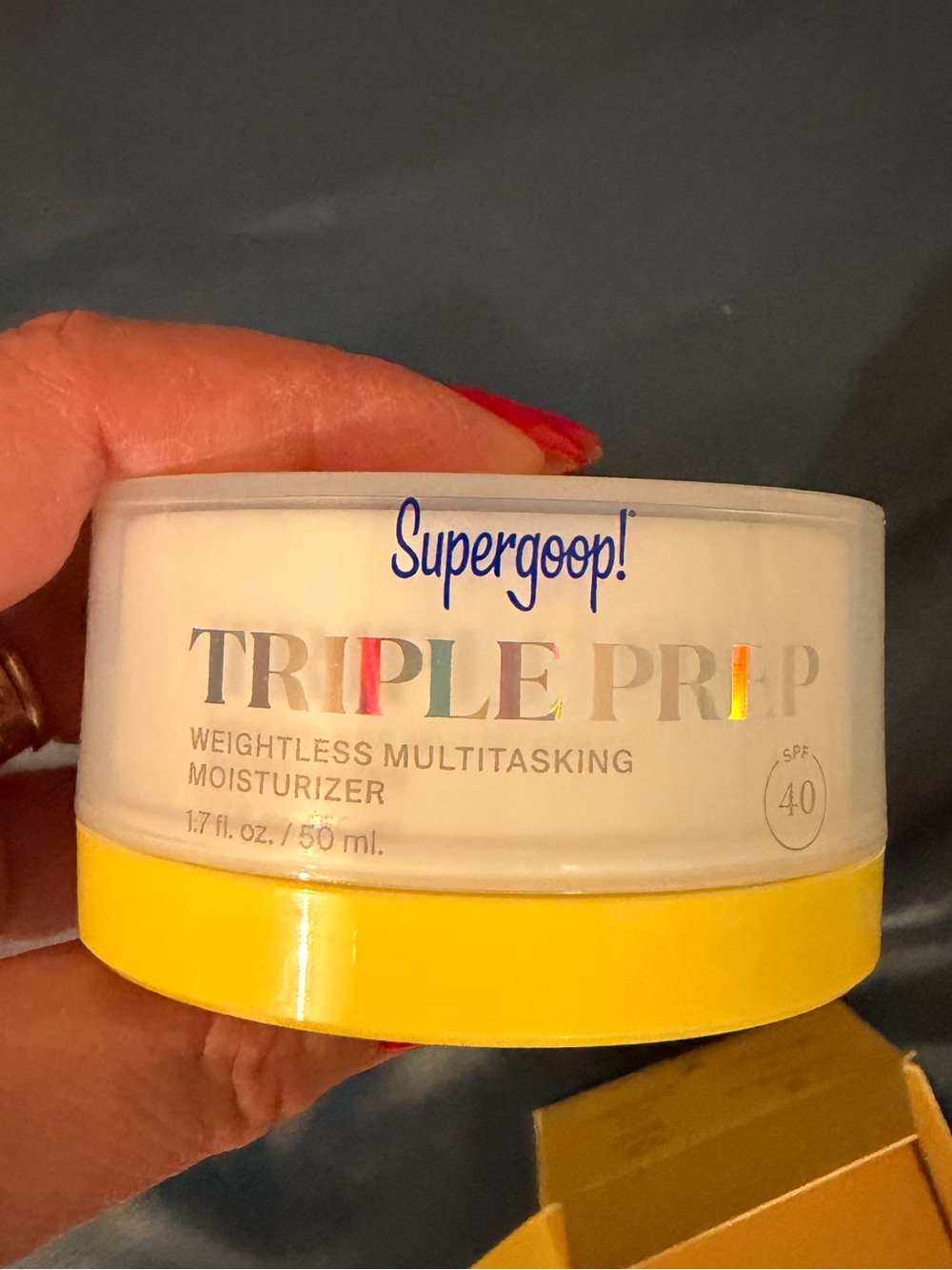 Supergoop! Triple Prep Weightless Moisturizer SPF 40 - BNIB - 1.7 fl oz